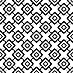 black and white seamless pattern geometric pattern square seamless design textile and texture pattern. 