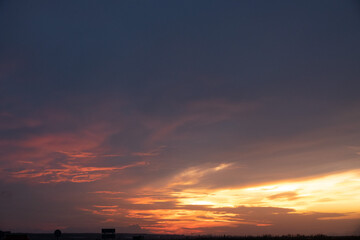 Sky replacement material