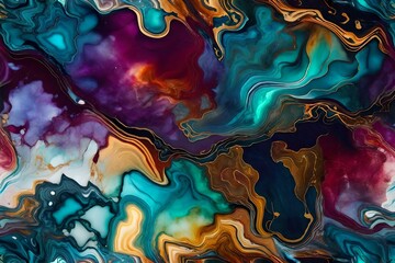 abstract colorful background Created using generative AI tools