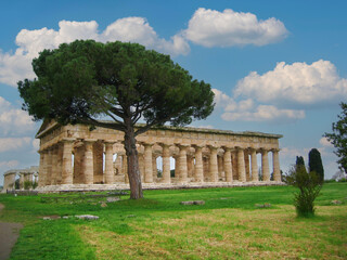 Temple of Poseidon (Second Temple of Hera) in Paestum, Campania, Italy © Patricia