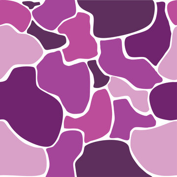 Shades of pink and purple camo animal print seamless pattern