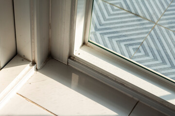 Stains In Corner Room.