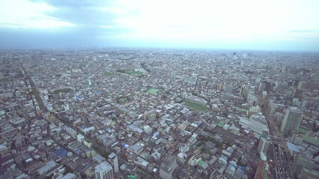 新宿を一望する｜昼間