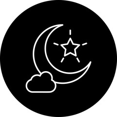 Crescent Moon Icon