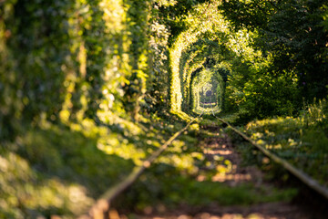 natural tunnel railway