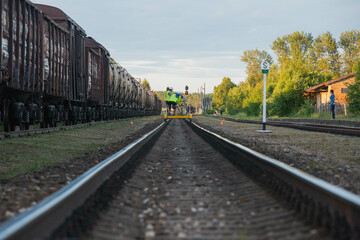 railway in the countryside