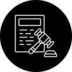 Legal Document Icon