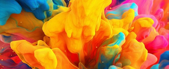 Colorful abstract background. generative ai