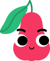 Basic Rose Apple Face Look Right