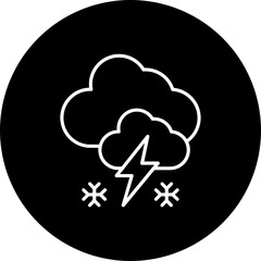 Snow Storm Icon