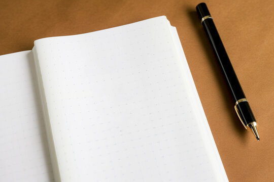 Notepad mockup template created with ai generative tools