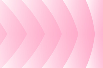 Vector illustration pink wave seamless pattern,Soft gradient pastel waves,Abtract pink shell style