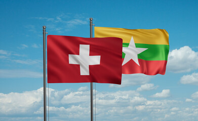 Myanmar Faso flag