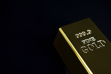 Gold bar precious metal asset money investing