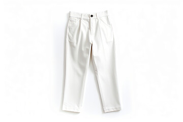 Classic White Background Pants