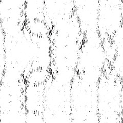 Grunge Black And White Urban Vector Texture Template. Dark Messy Dust Overlay Distress Background. Easy To Create Abstract Dotted, Scratched, Vintage Effect With Noise And Grain. Aging Design Element