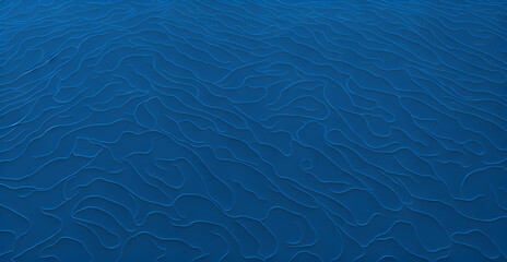 Blue water texture. Generative Ai art.