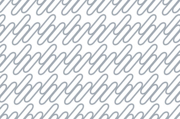 Abstract geometric pattern with stripes, lines. Seamless vector background. White and gray ornament. Simple lattice graphic design