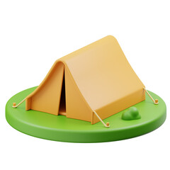 Tent 3D Icon