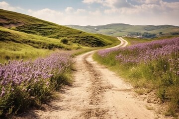 Fototapeta premium lavender field in region