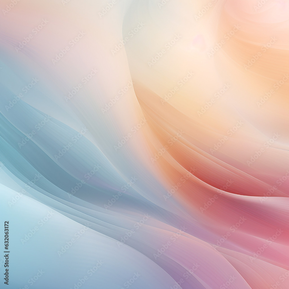Poster background pastel gradient texture pattern in sweet color with generative ai.