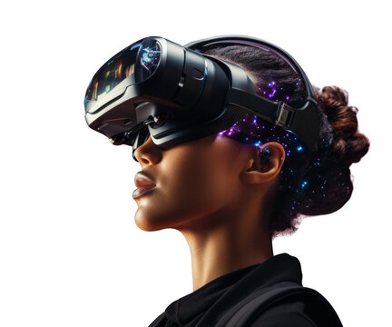 virtual reality glasses view