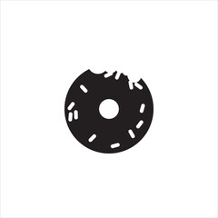 donut icon vector illustration symbol