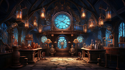 Time-Traveling Potion Shop