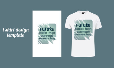 t shirt design template ready