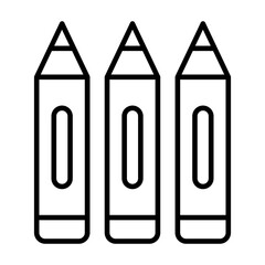 Colored pencils Icon