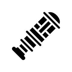 spyglass glyph icon