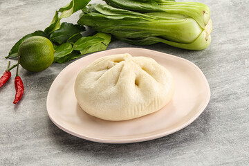 Chinese steamed bun Dim sum