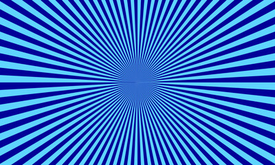 abstract blue color sunburst graphic element sunshine element