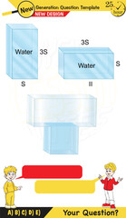 Physics, pressure and lifting force, archimedes principle, pressure of liquids and gases, Pascal's law, pressure of solids, Next generation problems, two boys speech bubble, template, experiment 