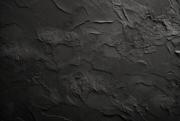 Obraz premium Dark black cement texture background. generative ai