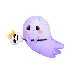 Halloween little ghost