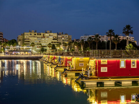 Alcaidesa marina housboats