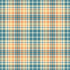 Pattern seamless check of vector background fabric with a textile tartan texture plaid.