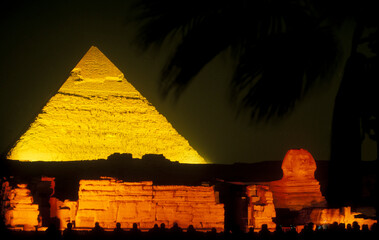 AFRICA EGYPT CAIRO GIZA PYRAMIDS