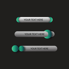 geometric modern lower third banner template design