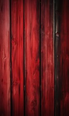 Dark red wooden plank background, wallpaper. Old grunge dark textured wooden