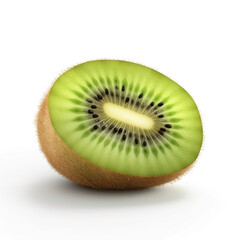 Naklejka na ściany i meble Kiwi on white background. Fresh fruits. Healthy food concept