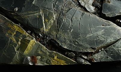 Abstract texture of green epidote stone closeup.