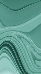 Abstract green liquid marble texture background.light and shinny green liquid flowing elegant waves...