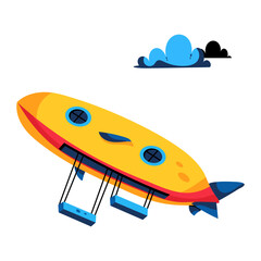 Zeppelin Aircraft © Prosymbols