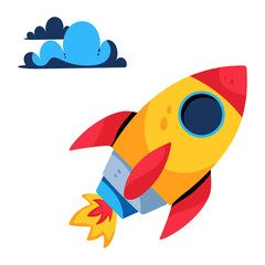 Fototapeta premium Rocket Launch 