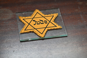 The yellow badge, also known as Jewish badge