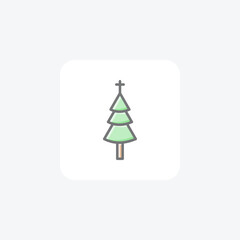 Coastal Christmas Carols tree  icon

