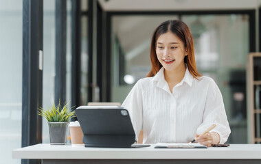 Female secretary business woman in South Korean workplaces, prepare Proposal, Annual General Meeting (AGM), organisation chart, opportunity cost, opinion leader, body language, privacy policy