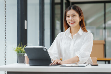 Female secretary business woman in South Korean workplaces, prepare Proposal, Annual General Meeting (AGM), organisation chart, opportunity cost, opinion leader, body language, privacy policy